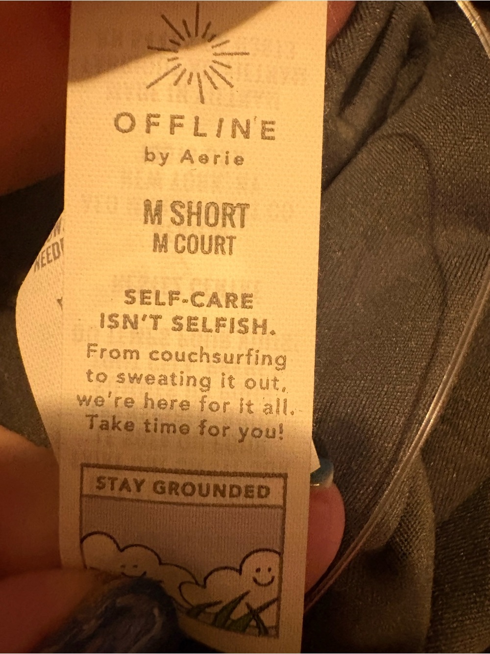 Offline by Aerie Real Me Super Wide Leg Foldover Pants - Picture 8 of 10